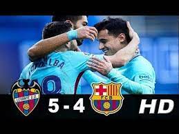 90'+2' ¡falta a favor del barça! Levante Vs Barcelona 5 4 La Liga 13 05 2018 Youtube