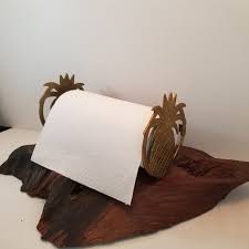 Decorative Brass Pineapple Paper Towel