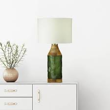 Brown Wood Table Lamp 21126