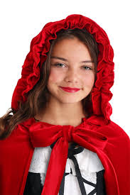 child s deluxe red riding hood costume