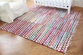 sew small rugs into one big rug house mix