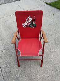 Coca cola folding chair