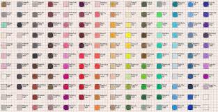 Sanford Prismacolor Color Chart By Josephine9606