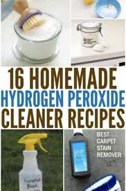 hydrogen peroxide cleaner recipes