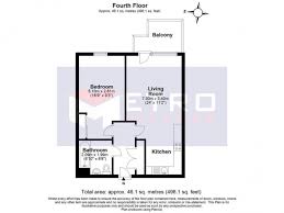 Floor Plan For 1 Bedroom Apartment For