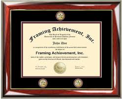 Designees will receive an emeritus certificate from the president. University Diploma Frames College Degree Triple Medallion Seal Logo Gr
