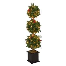 Home Accents Holiday 4 Ft Pre Lit Winslow Fir Artificial