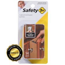 safety 1ˢᵗ cabinet drawer latches