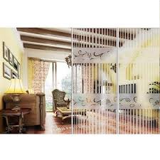 Transpa Living Room Glass Partition