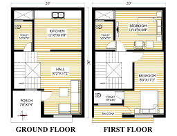 Best 3bhk Duplex House Plan With Vastu