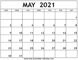 About printable calendar | www.123calendars.com. Free Printable May 2021 Calendar 123calendars Here Are The 2021 Printable Calendars May 2021