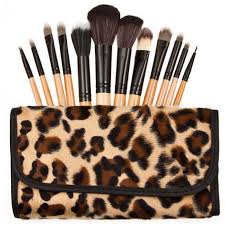12 pieces professional makeup brushes