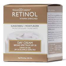 retinol spf 20 day cream hand body