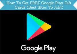 how to get free google play gift cards
