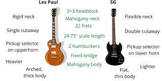 les paul vs sg what are the