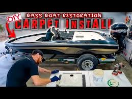 how to install boat carpet re