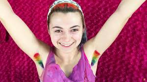 Society of american women has sprung hit by the recent trends of fashion in favor of dyeing. These Unicorn Armpit Hair Photos Prove This Is The Best Beauty Trend Of 2019
