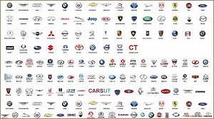 car brands logos decals stickers labels