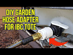 Garden Hose Adapter For Ibc Tote