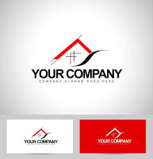 house logo design stock image