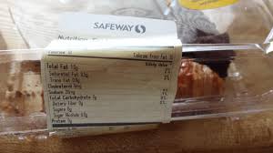 calories in safeway mini croissants