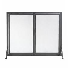 Classic Fireplace Screen With Doors
