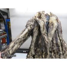 K 297 Timber Wolf Full Length Fur Coat
