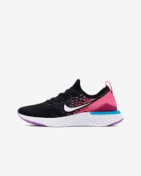 An updated flyknit upper contours to your foot with a minimal, supportive design. Nike Men S Epic React Flyknit 2 Running Shoes Purple Sale Off 63