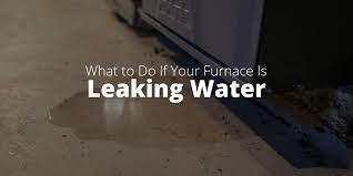 your furnace is leaking water