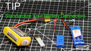 Rc Tip 4 Standardize Your Battery Connectors