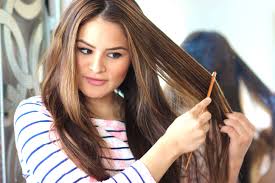 For healthy, shiny hair, start with a balanced diet. 15 Easy Ways To Get Silky Smooth Hair