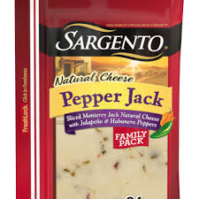 sargento sliced pepper jack natural