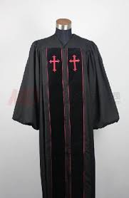 Hot Item Popular Custom Made Wesley Style Clergy Robes