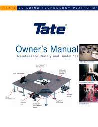 owner s manual tate access floors