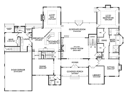 6 Bedrooms And 6 5 Baths Plan 7023