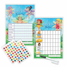 Details About Potty Toilet Magnetic Fairy Nuffs Chart Twin Set Inc Free Pen And Stickers
