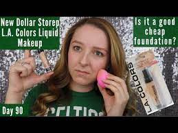 l a colors liquid makeup review