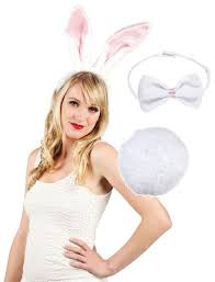Hier klicken und gleich nachkochen! Hase Hasen Bunny Set Schleif Schwanz Haarreif Kostum Kleid Zubehor Kaninchen Ebay
