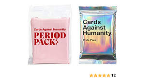 Does not include a copy of cards against humanity. Amazon Com Cards Against Humanity Period Pride Toys Games