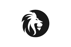 lion head logo vector graphic by barra
