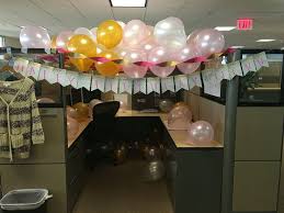cubicle birthday decorations