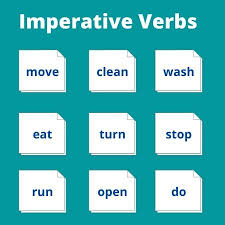 imperative verb definition exles