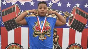 The lift is 145.5 lb. Maple Heights 13 Year Old Breaks Bench Press Record
