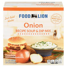 food lion recipe soup dip mix onion