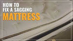 how to fix a sagging mattress easy