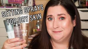 best setting sprays for dry skin