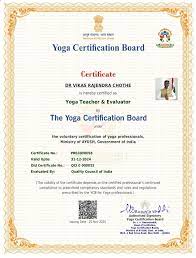 certificate courses in yoga in pune