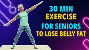 belly fat burn exercises for seniors
