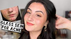 natural gl skin makeup for acne no