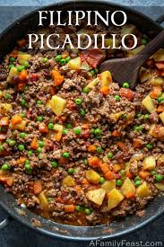 filipino picadillo a family feast